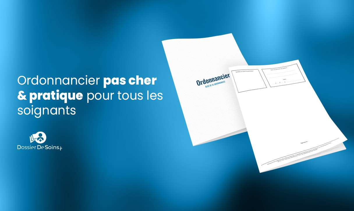 Ordonnancier pas cher pour infirmier(e)